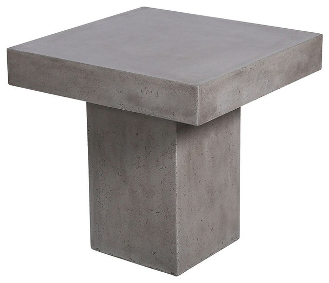 Millfield Concrete Outdoor Side Table