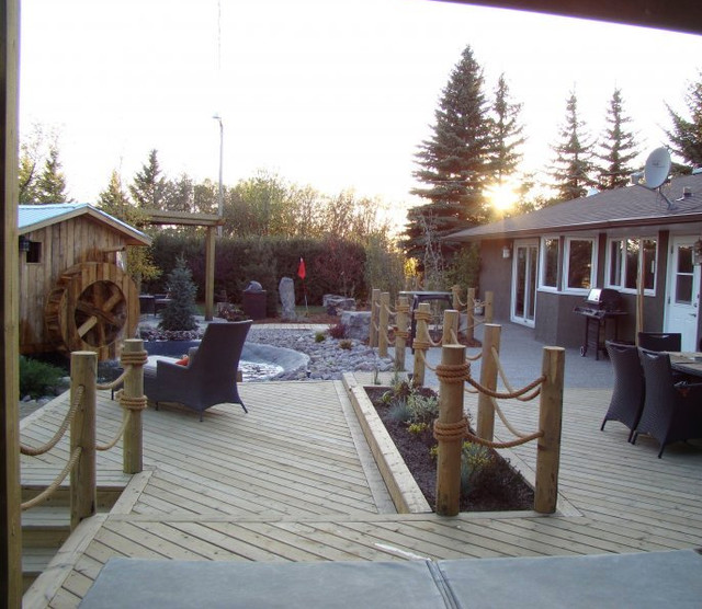 Fence & Deck classique-terrasse-en-bois