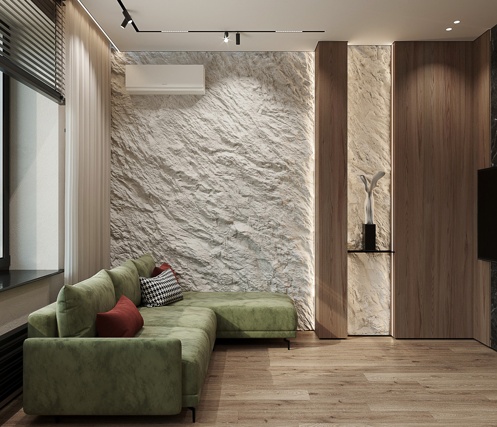 2025г. Проект квартиры 84 м2 в ЖК "Чикаго"