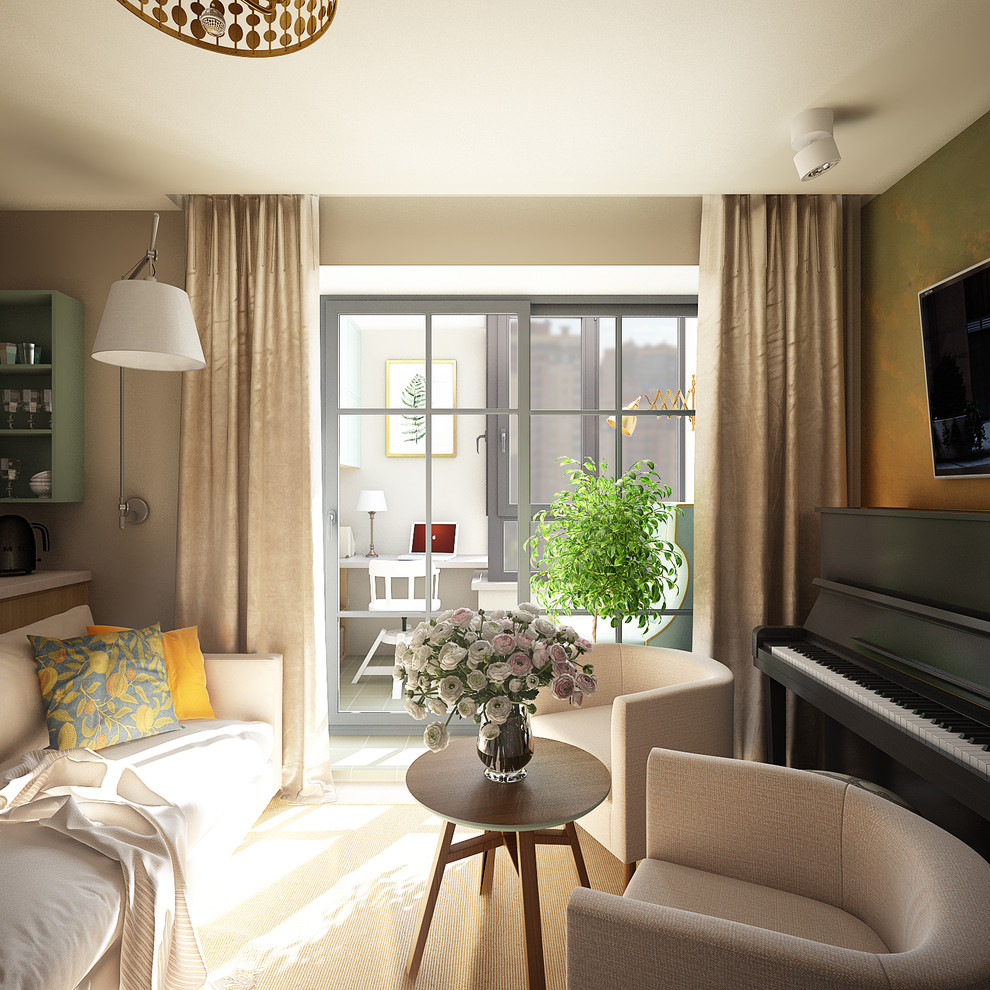 Вид на лоджию