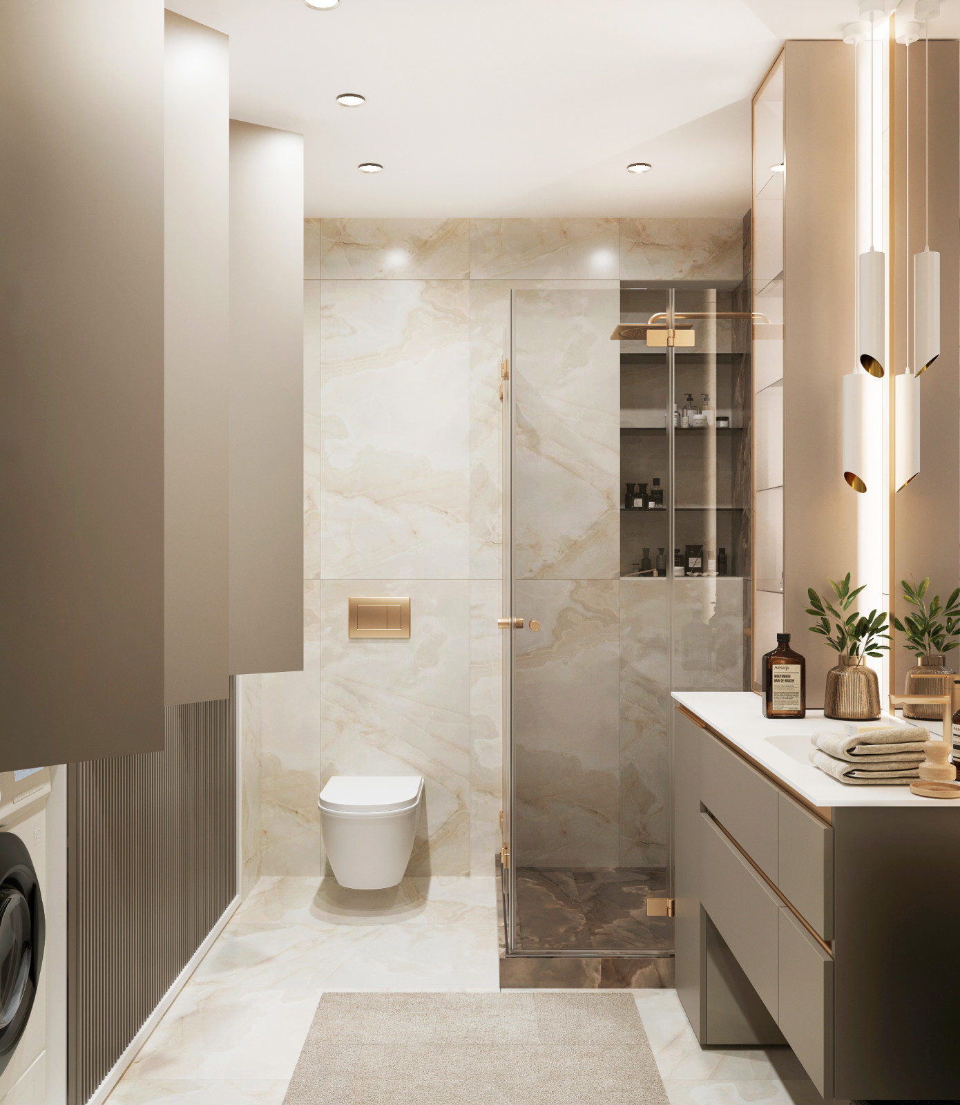 Квартитра в современном стиле