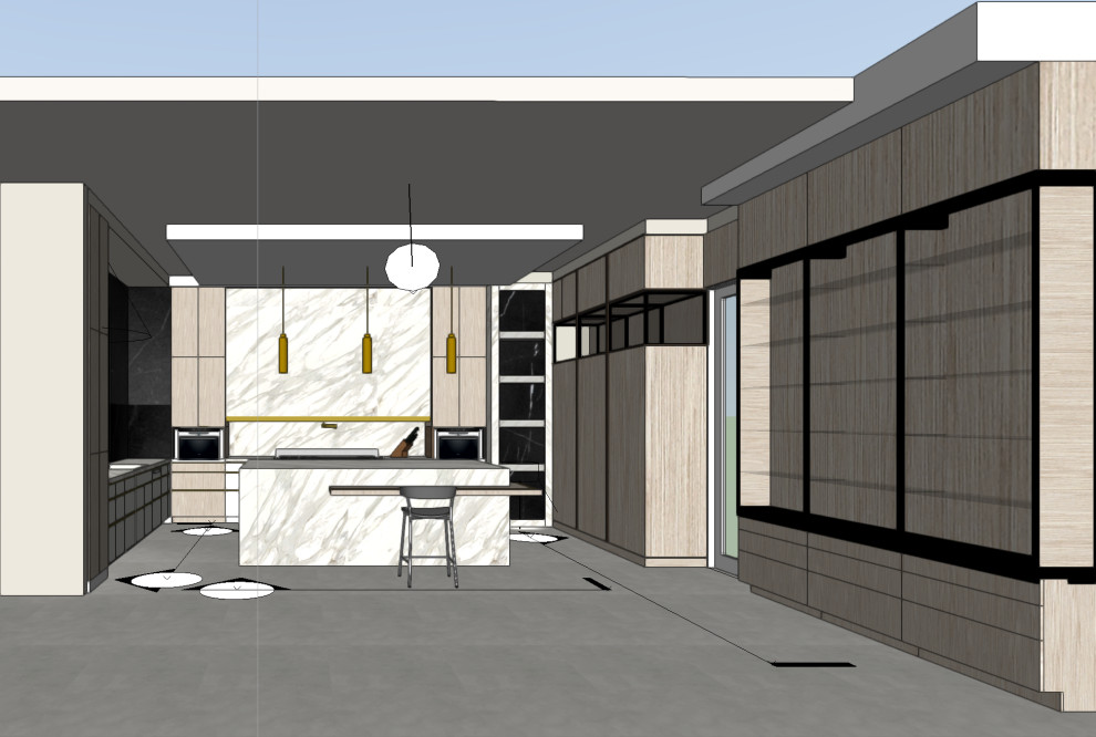 In-Prouduction 3D Renderings Troppicanna House Chinadoll House 2021
