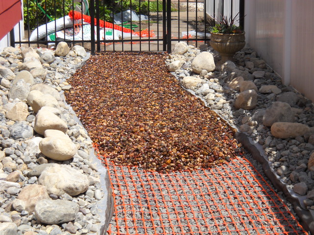 Belmar Nj Gravel Lok Walkway Stepping Stone Path And Succulent Belmar Nj Gravel Lok Walkway Stepping Stone Path And Succulent Gardens Craftsman