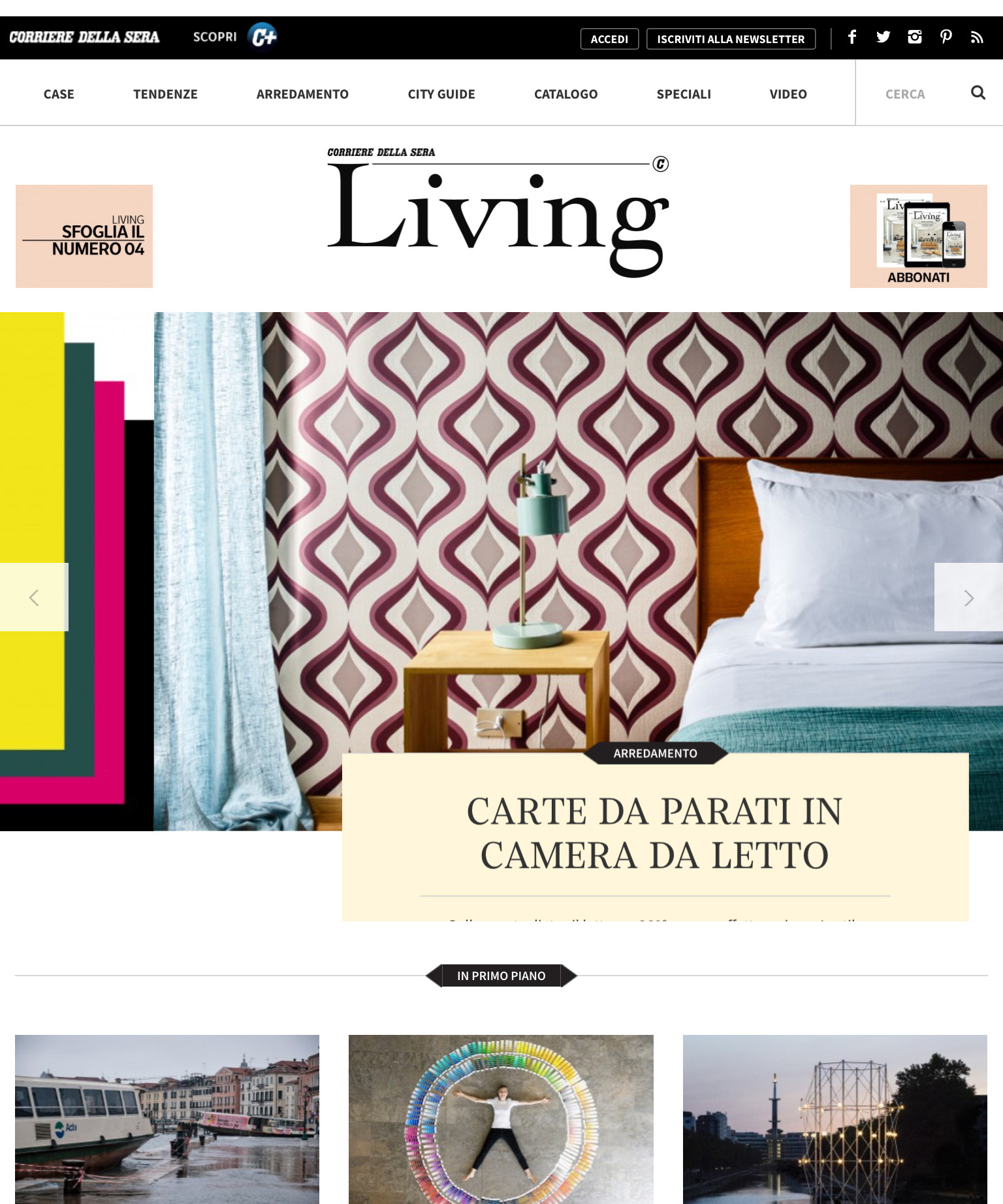 Pubblicazioni | Living Corriere