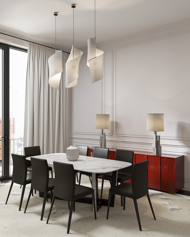 Интерьер квартиры в стиле Современная классика.