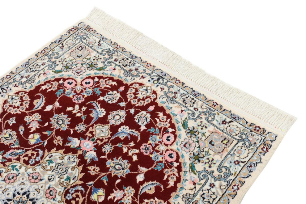 Persian Rug Nain 6La 4'0"x2'9", 4'0"x2'9" Traditional Area Rugs