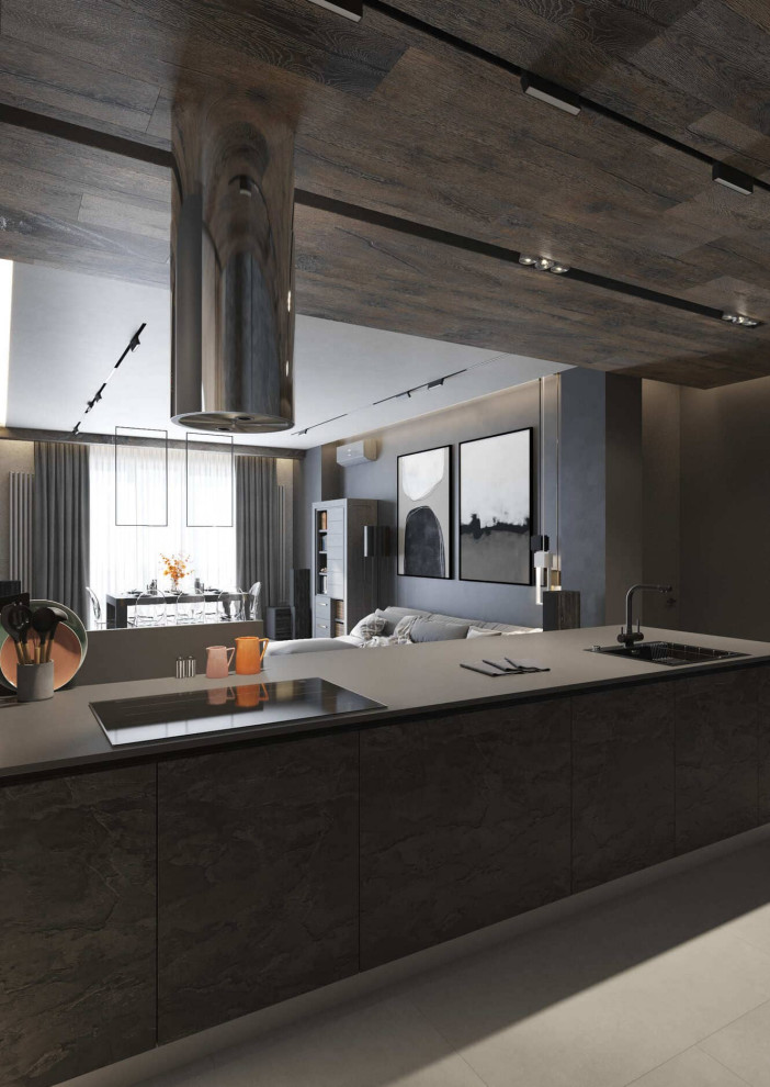 Лофт и облака. Квартира 140 м2 в центре города