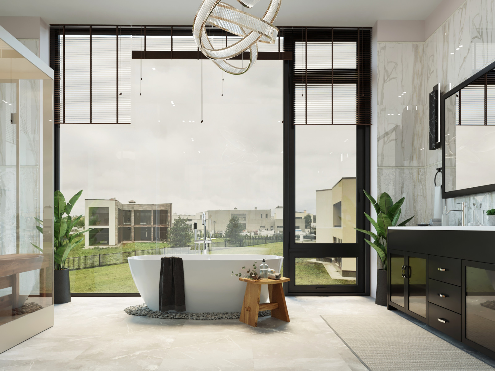 Большой дом с беседкой