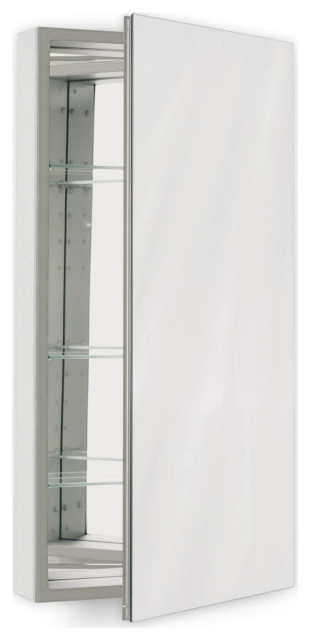 Robern PLM2430G PL 23-1/4" x 30" Single Door Medicine Cabinet - Classic Gray