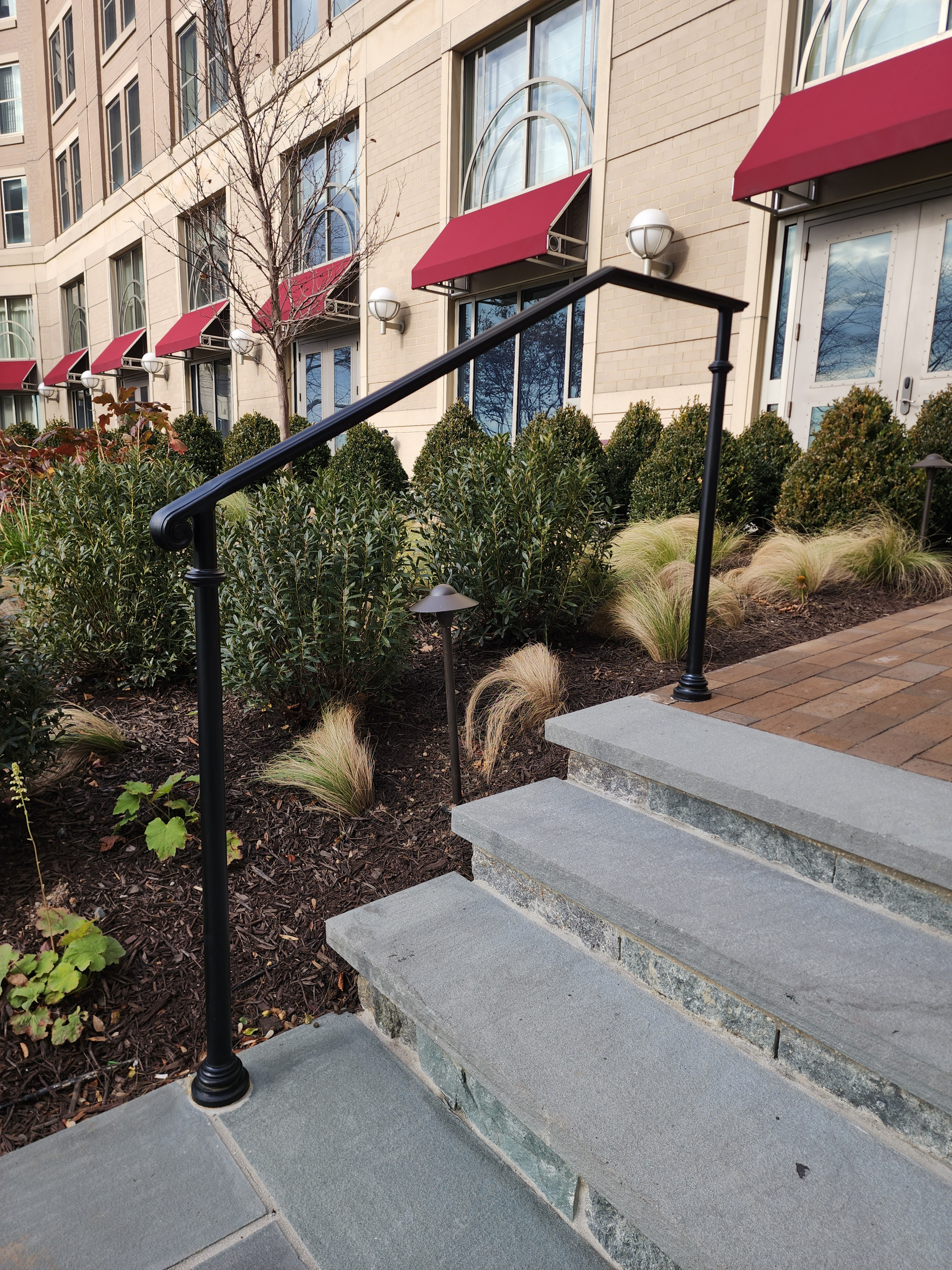 HANDRAILS. WASHINGTON DC HOTEL