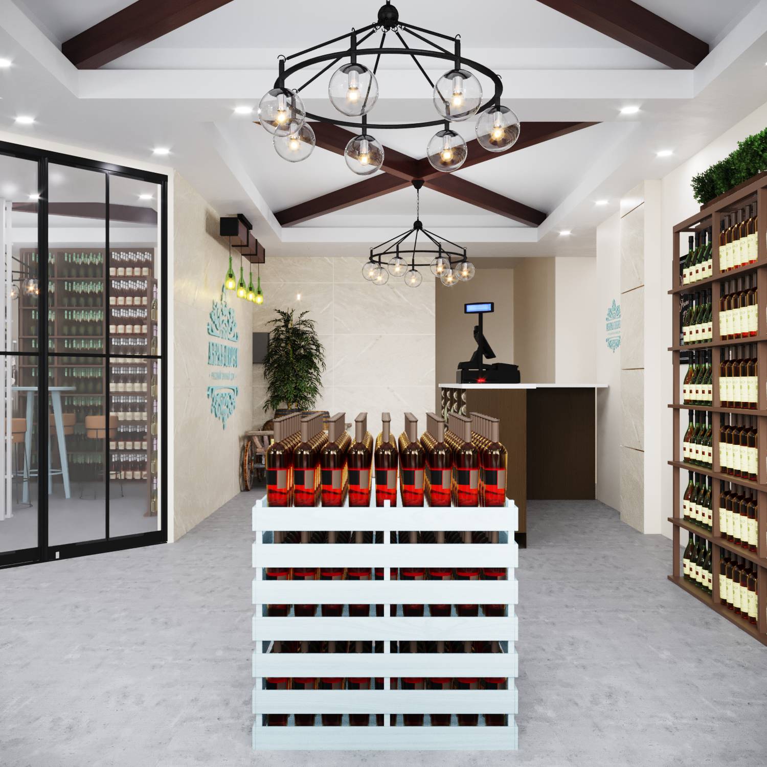 Дизайн-интерьера Абрау Дюрсо в Новосибирске