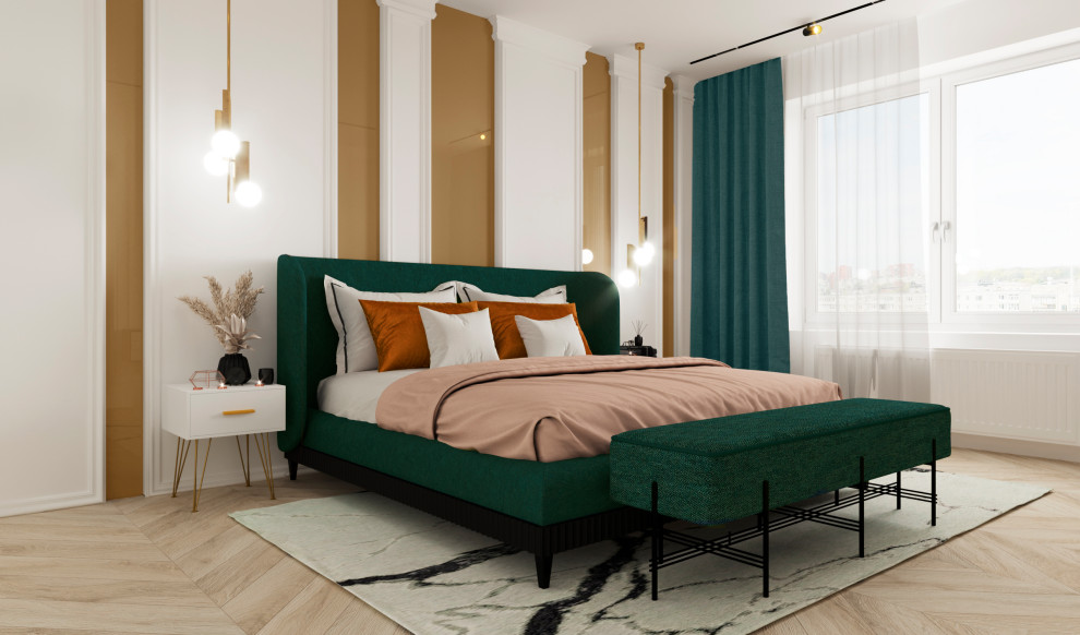 Квартира с яркими акцентами