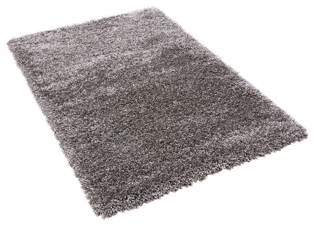 Twilight Silver Rectangular Rug, 200x290 cm