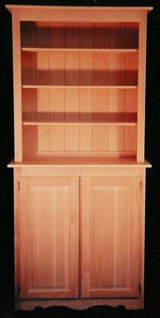 Solid Oak Hutch modern-esszimmer