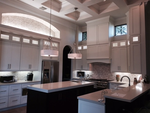 AFTER - Tuscan Kitchen to Sleek Modern