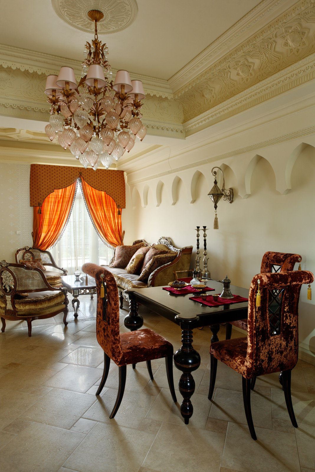 Загородный Дом В Восточном Стиле