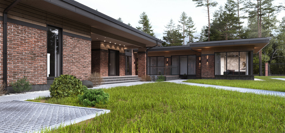 Частный дом в стиле "Райт"