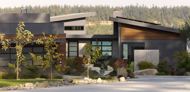 Gig Harbor, Washington  | Vine Design Group contemporary-house-exterior