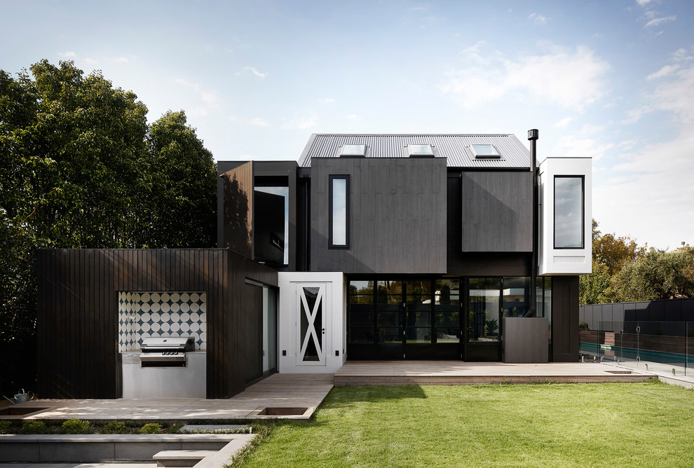 This is an example of a scandinavian home design in Melbourne.