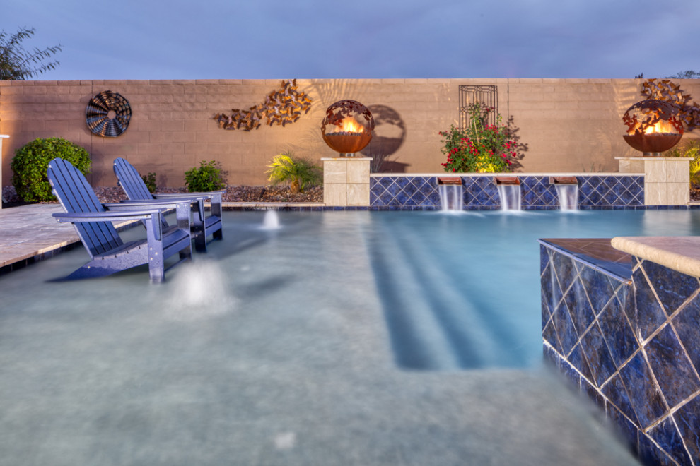 Gorgeous Peaceful Oasis in Gilbert, Arizona - Contemporary - Pool ...