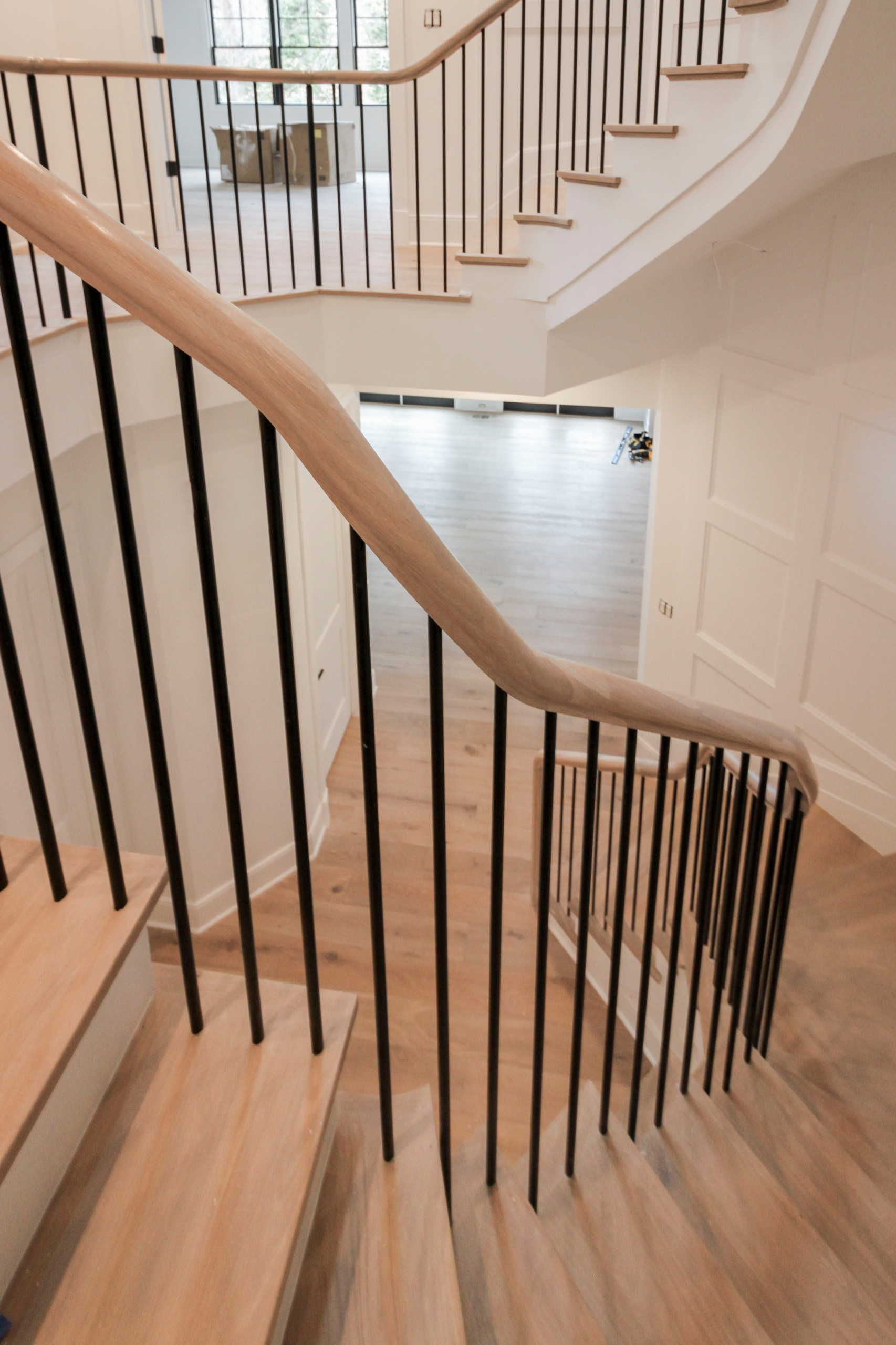 100_Hexagonal Floating-Staircase, Bethesda MD 20817
