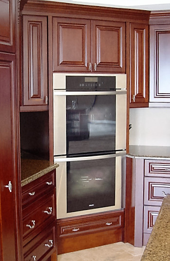 Example of a transitional kitchen design in Vancouver