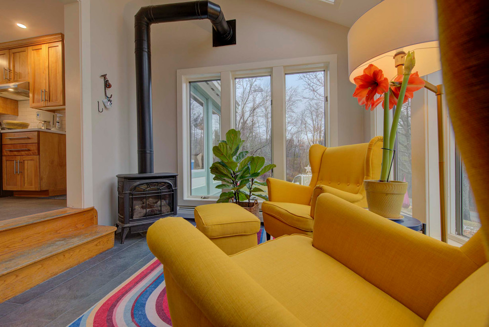Kitchen and Enclosed Patio - Brattleboro, VT