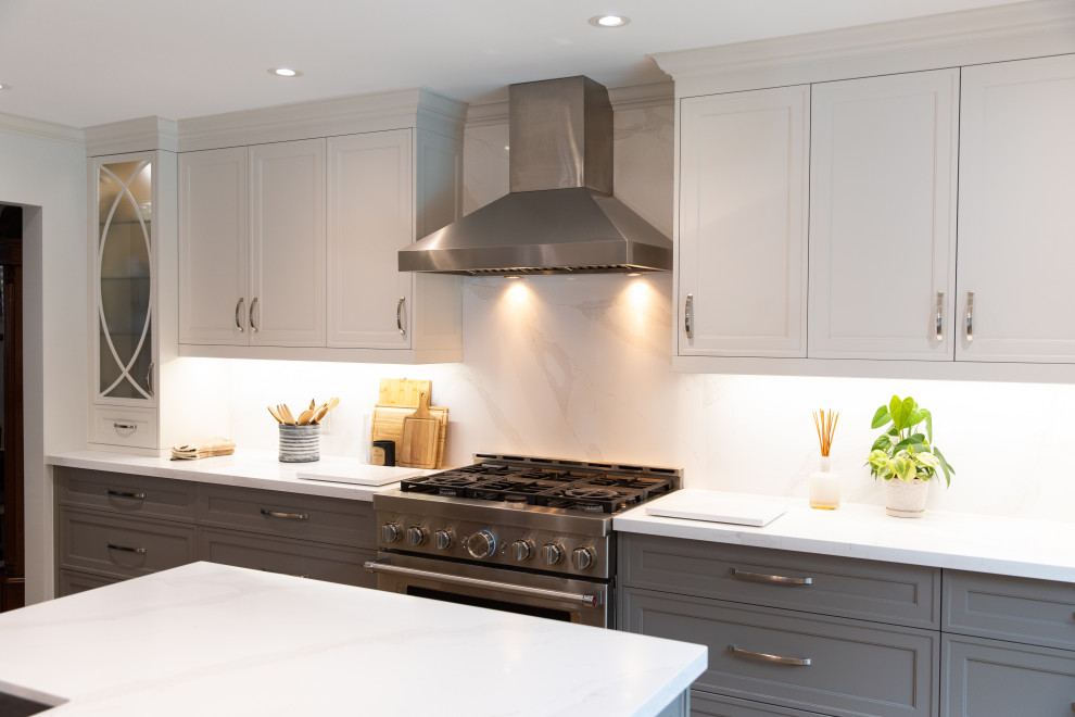 Kitchen - transitional kitchen idea in Toronto