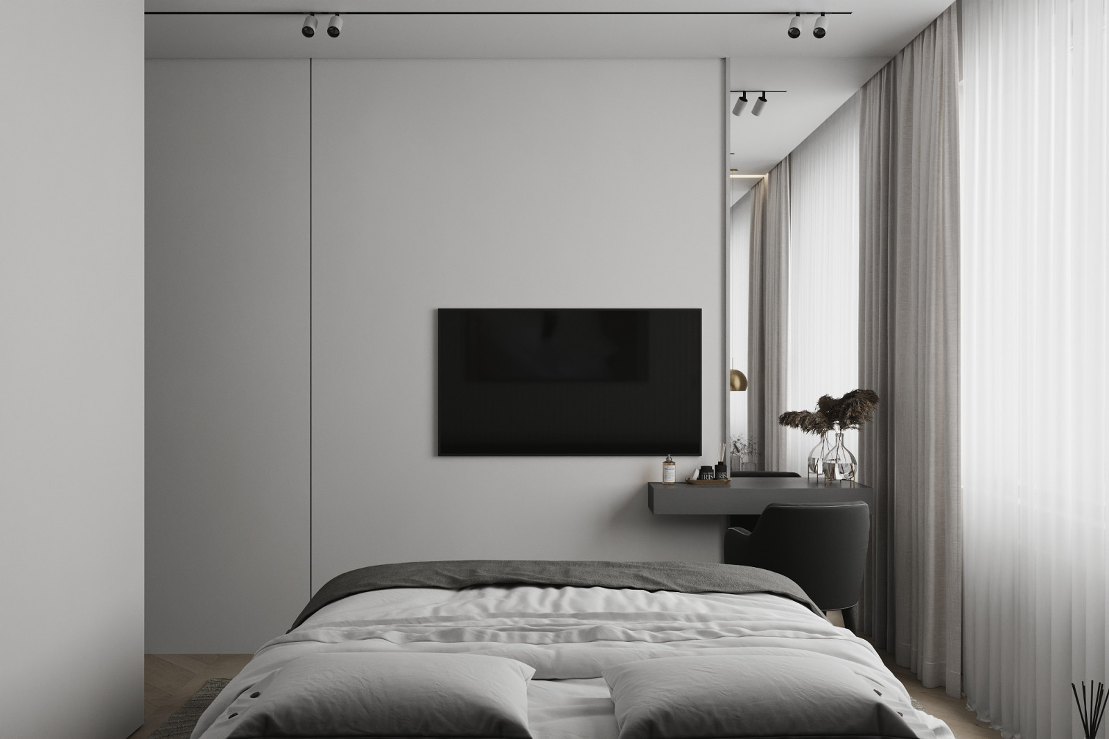 Дизайн интерьера квартиры в современном стиле в ЖК Небо