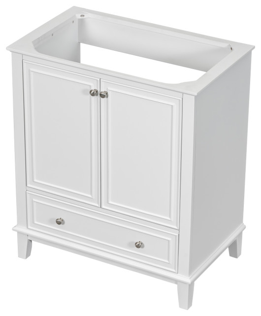 Gewnee 30" Bathroom Vanity without Sink - Transitional - Bathroom ...