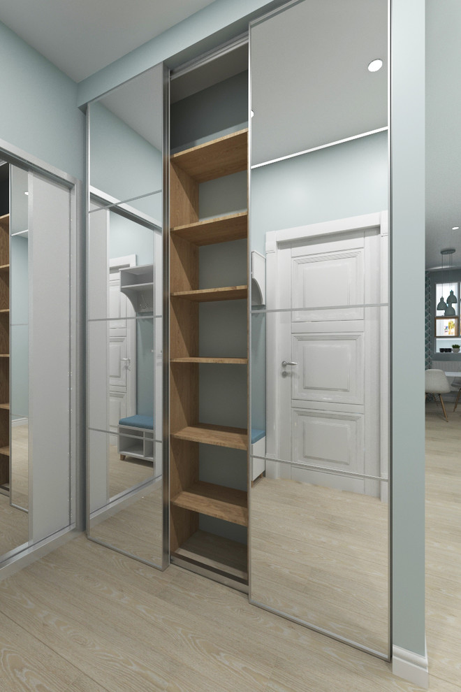 Дизайн двухкомнатной квартиры 65 м2 в скандинавском стиле