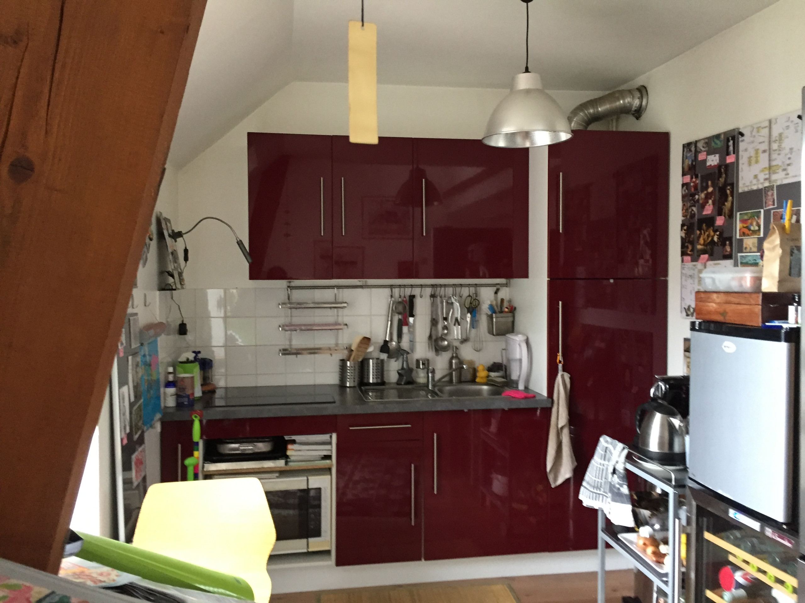 Cuisine existant dans l'appartement