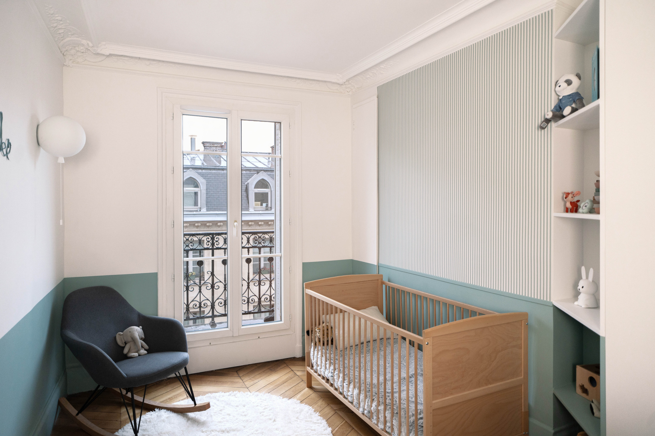 Modernisation d’un 80m² au cœur du 8e