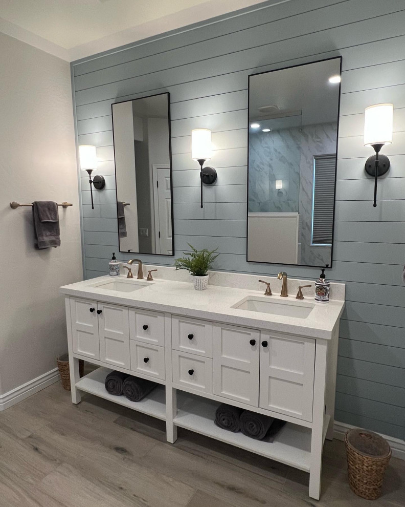Coastal Master Bathroom Remodel