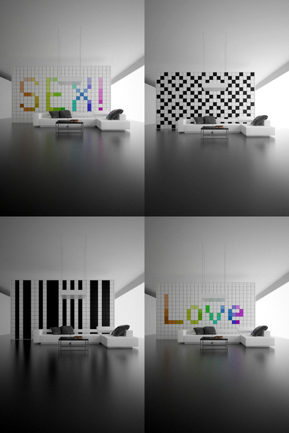 "CHANGE IT" wall concept