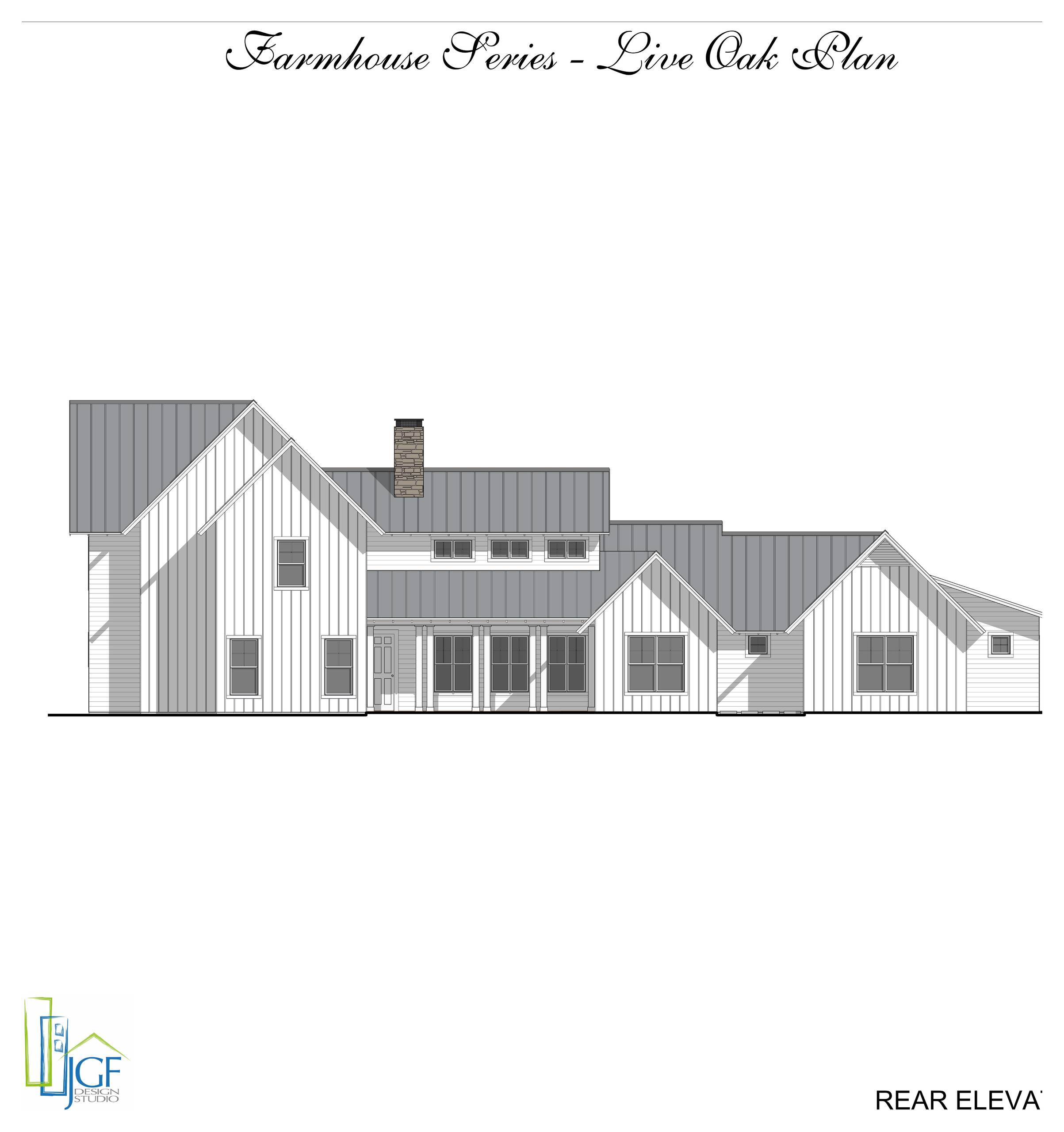 Modern Farmhouse - Live Oak Plan