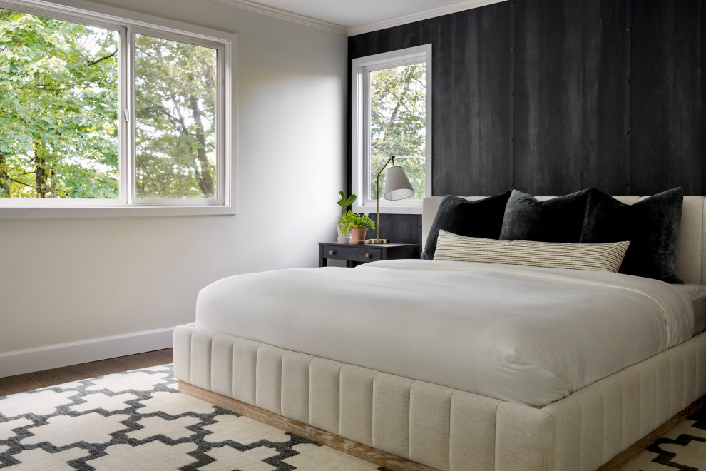 Inspiration for an eclectic bedroom remodel in Seattle