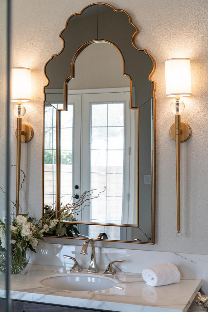 Mediterranean Modern Master Bathroom