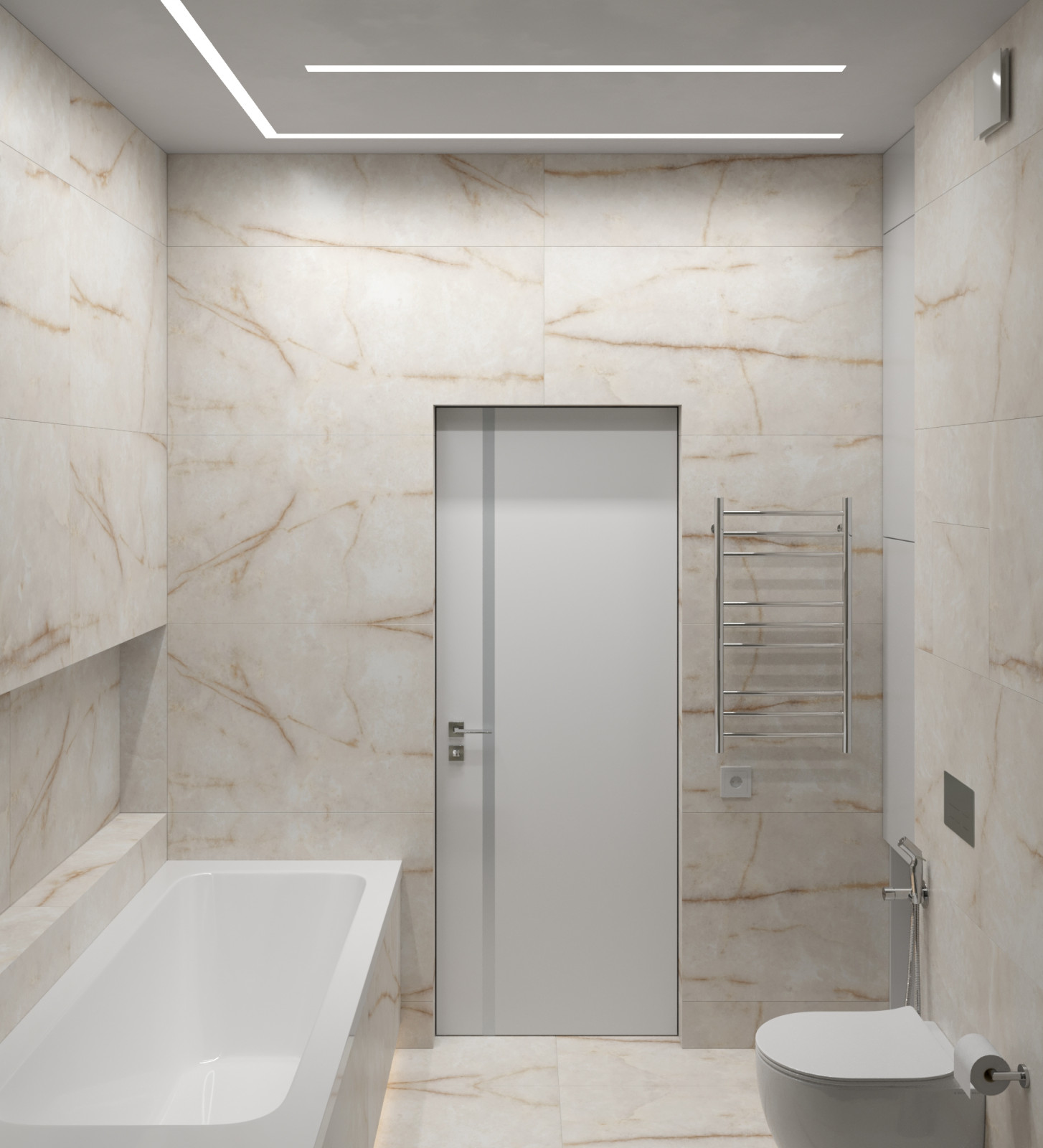 Квартира в стиле  "Фьюжн"  2024 г.