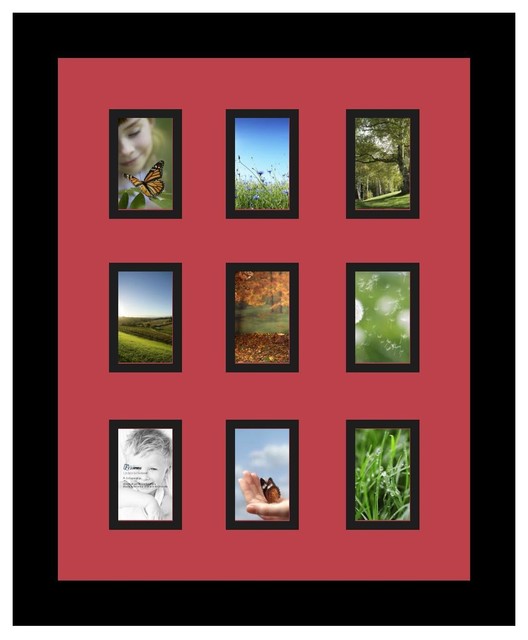 ArtToFrames Alphabet Photography Picture Frame With 9 2x3 Openings