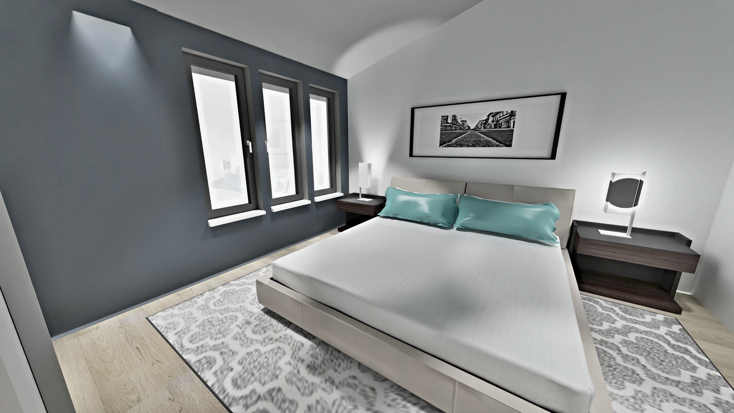SAM AND JEFF MASTER BEDROOM