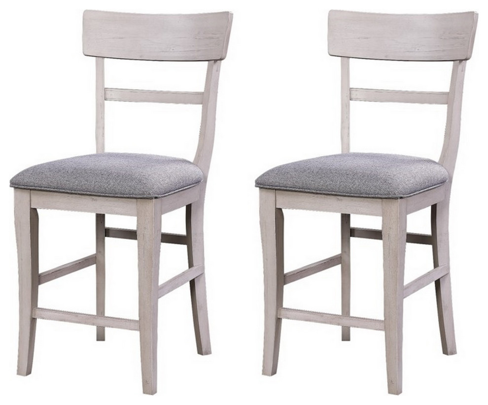 santa clara putty counter height barstools set of 2