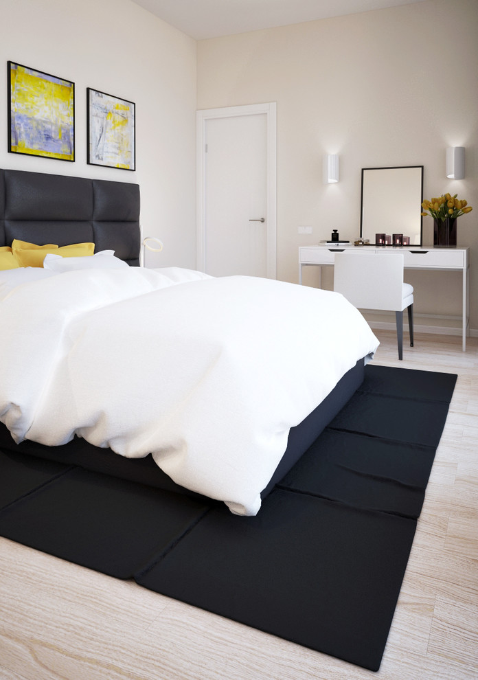 Дизайн двухкомнатных апартаментов в ЖК ЯнтарьАпартментс г. Москва