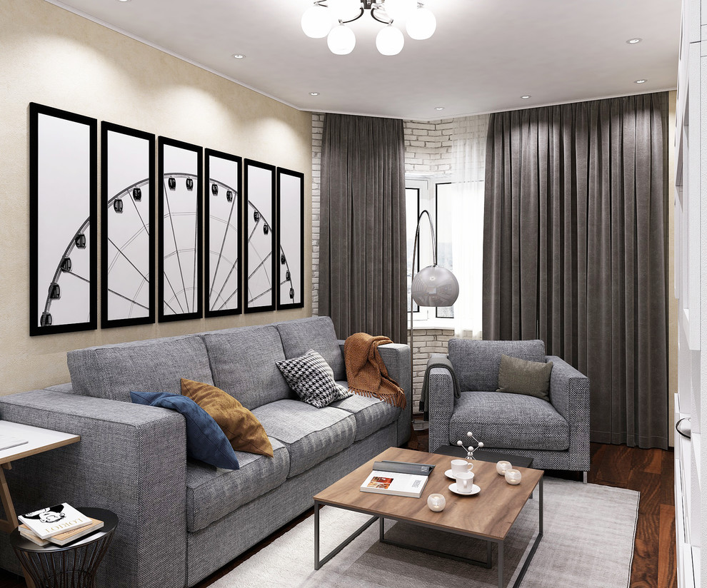 Двухкомнатная квартира в современном стиле