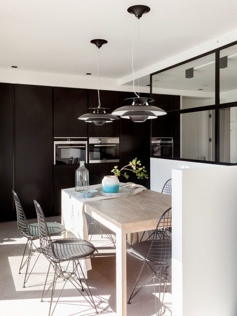 ABRIENDO EL ESPACIO AL EXTERIOR contemporary-dining-room