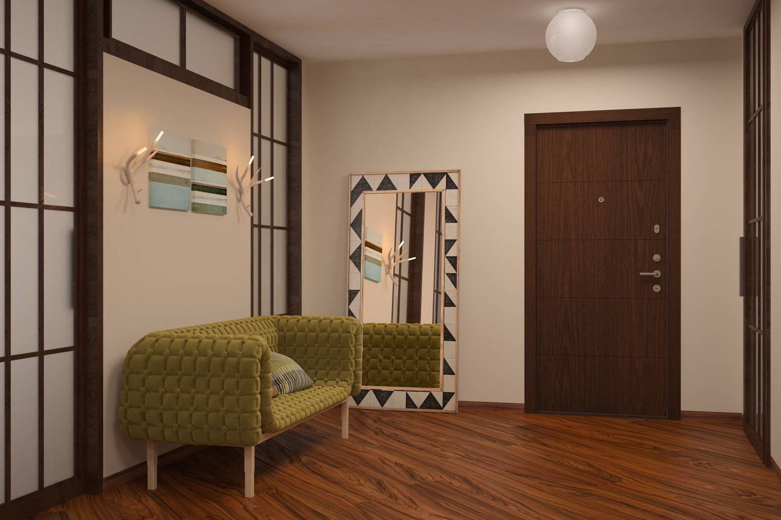 Дизайн квартиры для молодой девушки