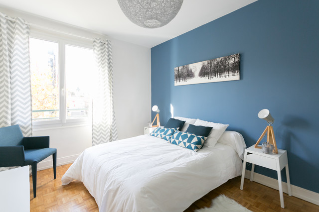 Villejuif d&eacute;coration nordico-dormitorio