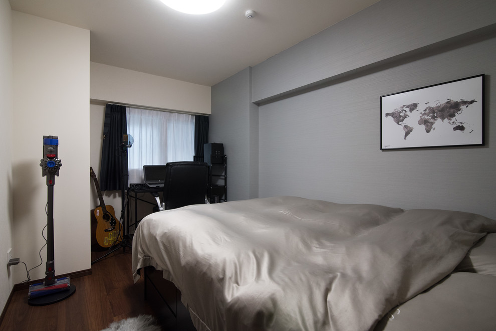 Modernes Schlafzimmer in Tokio