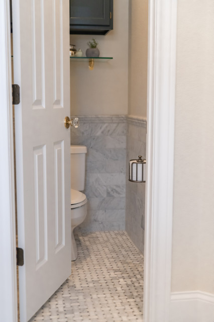 Classical Calm traditional-bathroom