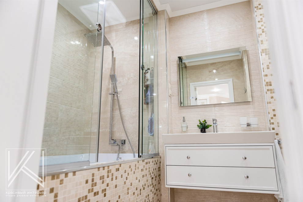 Реализованный интерьер четырехкомнатной квартиры